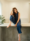 Riviera Indigo Denim Vest and Pant Set