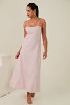 Blush Column Dress