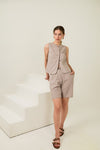 Taupe Atelier Vest Set